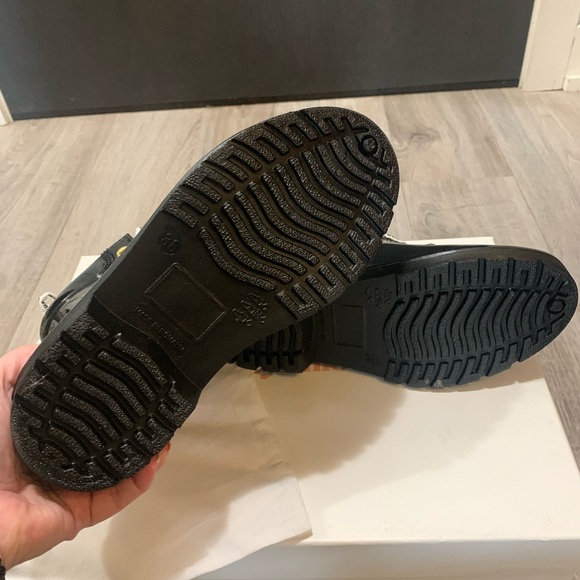 BNIB See By Chloe Florrie black rain boots size 36 - Picture 6 of 10